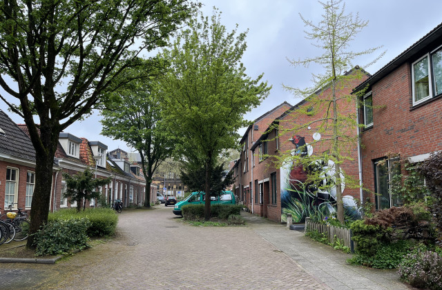 Foto gemaakt in de Oosterpoort (wijk in Groningen)